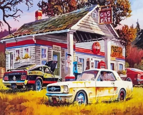 Mustang Sallys Paint By Numbers