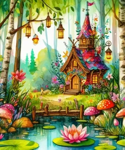 fairy house Diamond Painting Kits