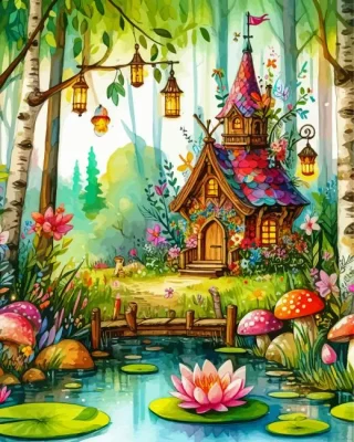 fairy house Diamond Painting Kits