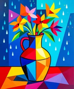 Pop Art Vase Paint By Numbers